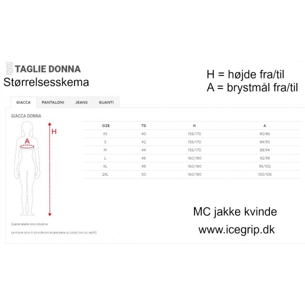 Mythos DAME l�derjakke