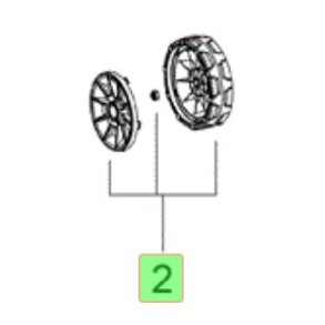 0130 hjul t plneklipper