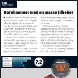 Borehammer 1500 W SDS