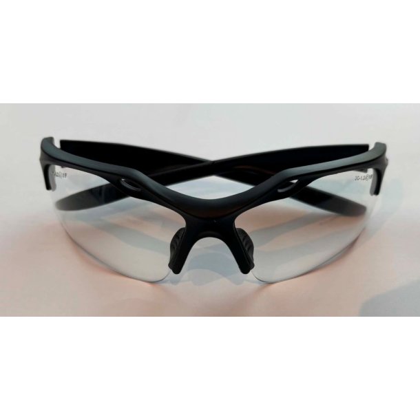 Sikkerhedsbrille m klar glas