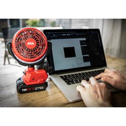 Ventilator akku