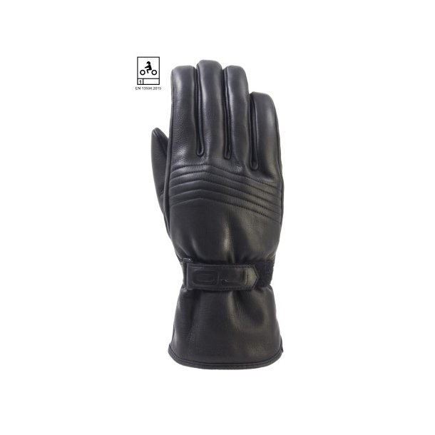 MC vinterhandske G193 | sort læder | handske med