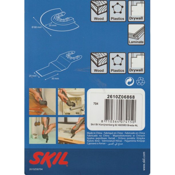 MULTICUTTER KLINGER 2 stk