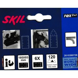 Sandpapir 185x93 K120