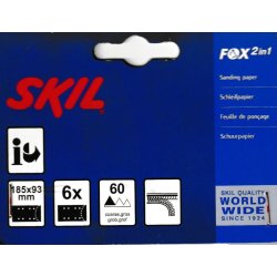 Sandpapir 185x93 K60