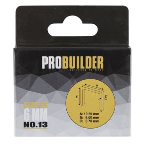 Hfteklammer NO 13 6MM