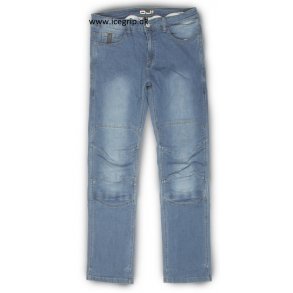 sjæl favorit bilag MC jeans kevlar MUSCLE blå | forstærket bukser med CE godkendt beskyttelse