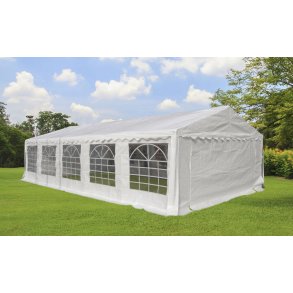 Partytelt 5x10 hvid