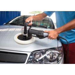 Polermaskine med soft start