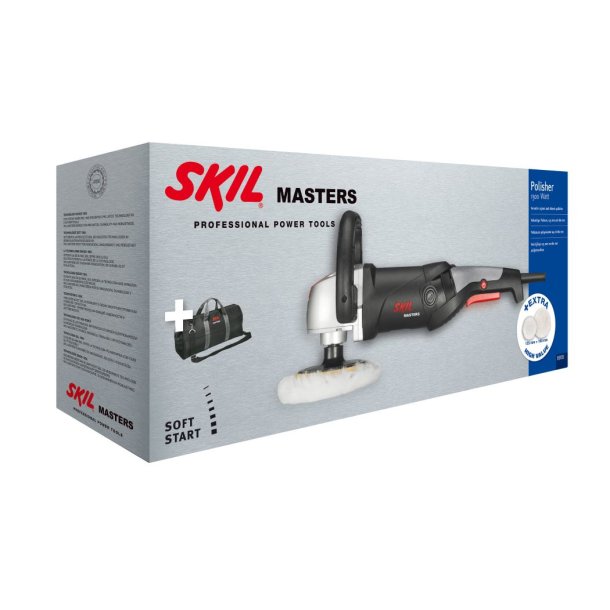 Polermaskine med soft start