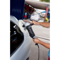 Polermaskine med soft start