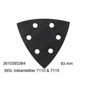 Trekant slibesl 93mm