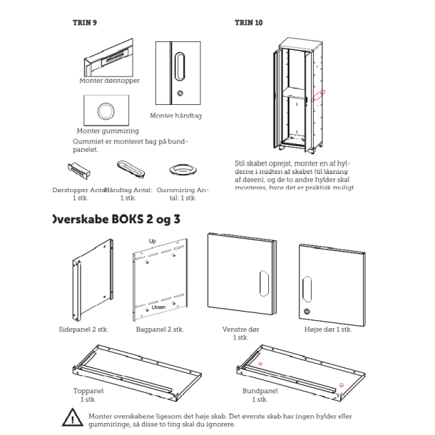 Vrkstedsinventar usamlet afhent selv