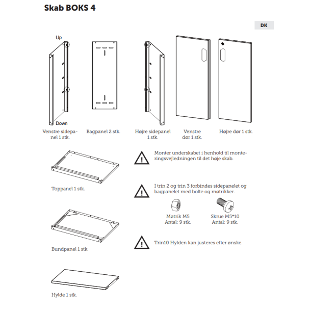 Vrkstedsinventar usamlet afhent selv