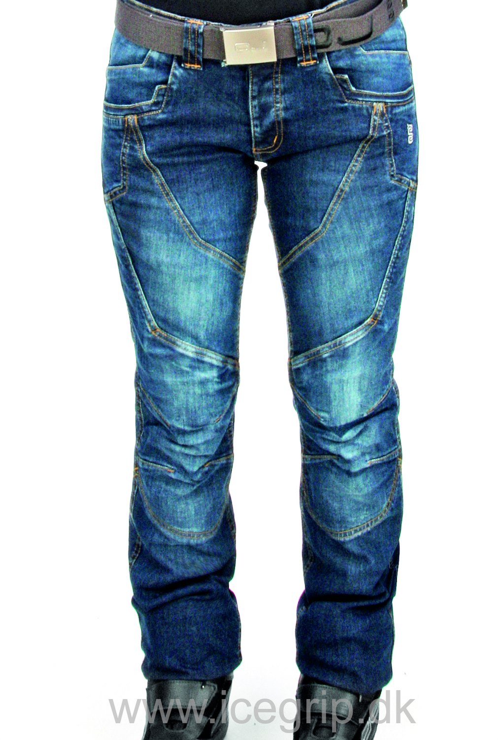 Bering strædet tunnel karakter MC jeans DAME blå | kevlar | pige model | aramid beskyttelse